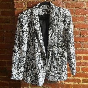Two Piece Floral Suit Set